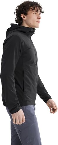 هودي رجالي من Arc'teryx Atom SL | هوديس معزول Superlight Coreloft | سترة مسامية وخفيفة الوزن للأنشطة الخارجية | أسود، كبير جدًا in Kuwait