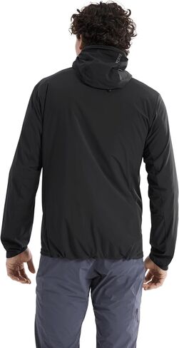 هودي رجالي من Arc'teryx Atom SL | هوديس معزول Superlight Coreloft | سترة مسامية وخفيفة الوزن للأنشطة الخارجية | أسود، كبير جدًا in Kuwait