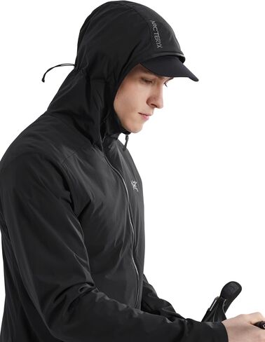 هودي رجالي من Arc'teryx Atom SL | هوديس معزول Superlight Coreloft | سترة مسامية وخفيفة الوزن للأنشطة الخارجية | أسود، كبير جدًا in Kuwait