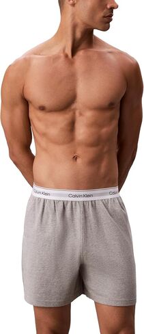 Calvin Klein Men's Icon Cotton Stretch Sleep Shorts in Kuwait