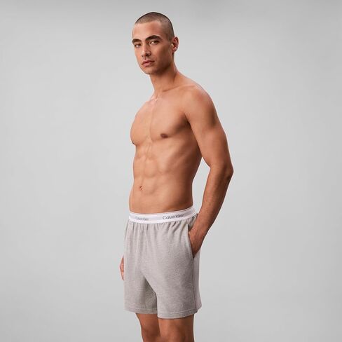 Calvin Klein Men's Icon Cotton Stretch Sleep Shorts in Kuwait