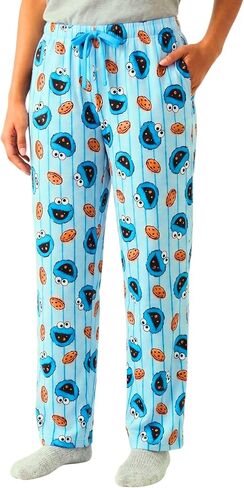 Sesame Street Cookie Monster Lounge Pants Pajama Bottoms Unisex Men Women in Kuwait