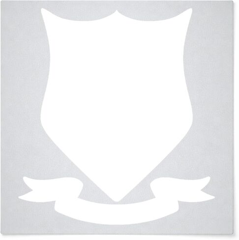 Coat Of Arms Reusable Mylar Stencil - Art Craft Supplies New Sizes (12") in Kuwait