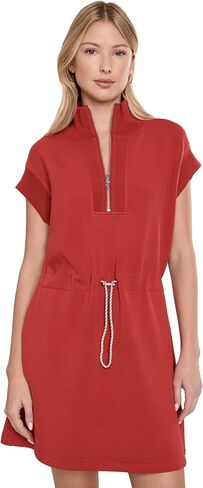 Varley Women's Avaya Half Zip Dress in Kuwait