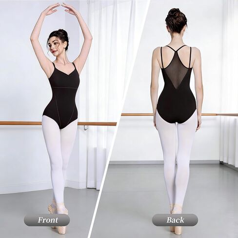 Leotards For Women Leotard Dance Ballet Gymnastics Straps Bodysuit For Adult Comfortable Camisole Dancewear in Saudi Arabia