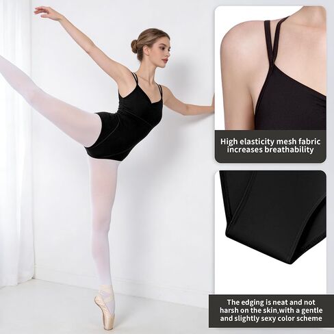 Leotards For Women Leotard Dance Ballet Gymnastics Straps Bodysuit For Adult Comfortable Camisole Dancewear in Saudi Arabia