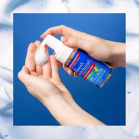 T.N. Dickinson’s Witch Hazel Pain & Itch Relief Foam | Maximum Strength with Pramoxine HCl | Lidocaine-Free First Aid Treatment for Sunburn, Bug Bites, Poison Ivy, Skin Irritation & More | 3.5 Fl Oz in Kuwait