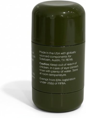 Outside Balm | DEET-Free Natural Bug Balm + After Bite | Cult-Favorite Scented Mosquito & Tick Repellent and Itch Relief, Full-Strength Travel Size in Kuwait