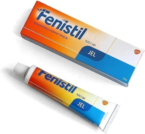 Fenistil Gel 30g Insect Bites -, Skin Allergies, Sunburn, and Dermatitis Itch Treatment – Fast-Acting Topical Antihistamine Gel for Itchy, Irritated, or Inflamed Skin in Kuwait