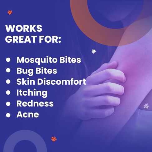 Mite-B-Gone Natural Bite Relief Roll-On 10mL – Homeopathic Itch & Redness Soother with Chamomile, Lavender & Lemongrass Oils – Fast-Absorbing, Non-Greasy Insect Bite Relief in Saudi Arabia