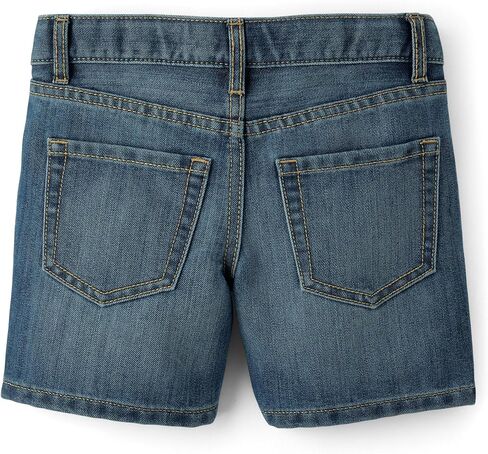 The Children's Place,Girls,Denim Midi ShortsAinsley Wash Stud,14 in Kuwait
