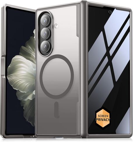 Mobosi Samsung Galaxy Z Fold Screen Screen Film ، حماية شاشة زجاجية 9H ، الأزرق الفاتح in Kuwait