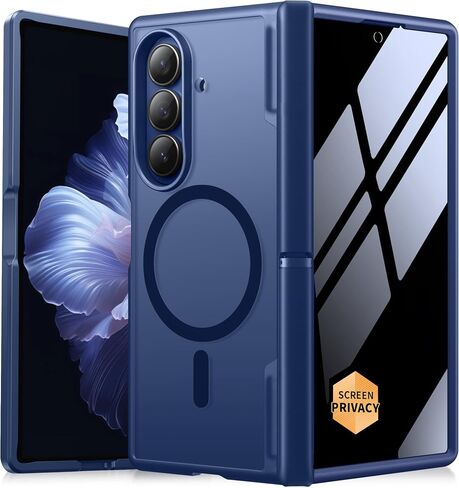 MOBOSI Samsung Galaxy Z Fold Screen Protector Film, 9H Tempered Glass Screen Protection, Light Blue in Saudi Arabia