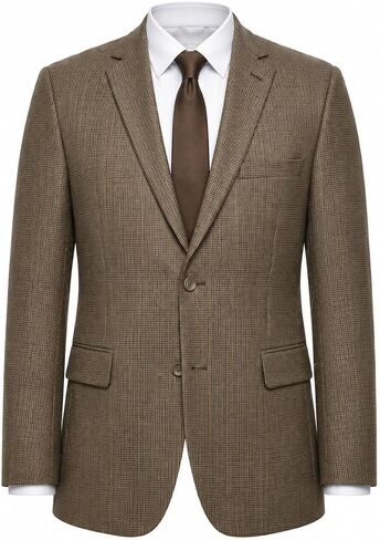 Men’s Big & Tall Wool Sport Coat Blazer – Classic Pattern Sport Jacket in Portly, Short, Long & Extra Long Sizes in Saudi Arabia