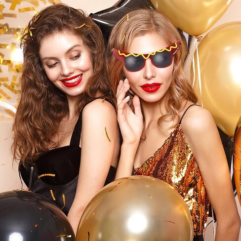 SEWACC Hot Dog Eyeglasses Funny Party Sunglasses Decorative Glasses Funny Shape Novelty Glasses for Masquerade Party in Kuwait