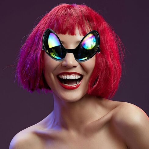 2Pcs Funny Sunglasses for Adults Kids Costume Accessories for Halloween Novelty Sunglasses for Party Beach and Festivals in Kuwait