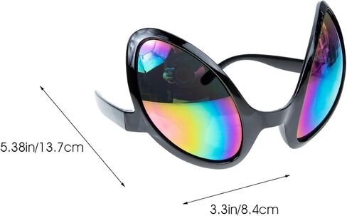 2Pcs Funny Sunglasses for Adults Kids Costume Accessories for Halloween Novelty Sunglasses for Party Beach and Festivals in Kuwait