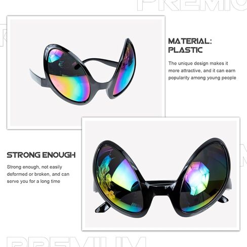 2Pcs Funny Sunglasses for Adults Kids Costume Accessories for Halloween Novelty Sunglasses for Party Beach and Festivals in Kuwait