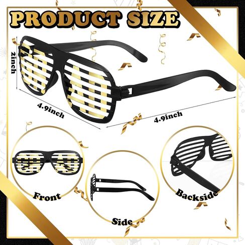 Shyyween 24 Pieces 2027 Graduation Sunglasses Grad Party Favor Bulk Class of 2027 Plastic Sunglasses Eyewear for Party Props in Kuwait