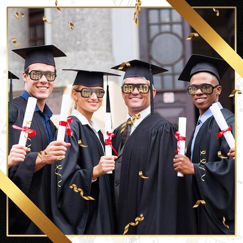Shyyween 24 Pieces 2027 Graduation Sunglasses Grad Party Favor Bulk Class of 2027 Plastic Sunglasses Eyewear for Party Props in Kuwait