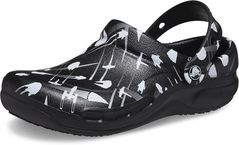 Crocs Unisex-Adult Bistro Graphic Clogs, Slip Resistant Work Shoes in Kuwait