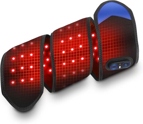 Cordless Arm Heating Pad Wrap with Red Light, 5000mAh Elbow Heating Pad Wrap, Fast Heating, Heated Elbow Arm Sleeve with 3 Heat & Timing Settings in Saudi Arabia