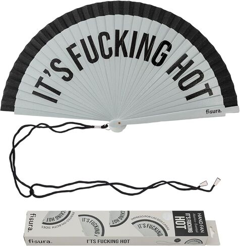 Fisura – Original Reversible Folding Fan.Wooden Handheld Fan for Women. Accessory. in Kuwait