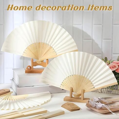 Foldable Handheld Fan Set, Wedding Gifts & Party Favors, Decorative Practical Fans for Wedding Party, 9 Pcs Set in Kuwait