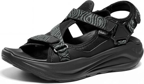 ZURIN Men's Athletic Walking Sandals Men's Hiking Sandals with Arch Support, Comfortable Lightweight Adjustable Sport Orthopedic Sandals with Anti-Slip Sole for Fishing Trail River Beach Travel in Saudi Arabia