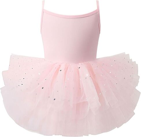Tutu.kk Toddler Girls Backless Ballet Dress Sleeveless Ballet Tutu Leotard Ballerina Outfit for Toddler Girls in Saudi Arabia