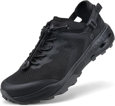 HUMTTO Men's Amphibious Water Shoes Closed Toe Hiking Sandals Non-Slip Quick Dry Outdoor Athletic Shoes for River Trekking Beach in Kuwait