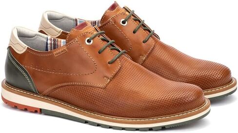 PIKOLINOS Lace-up Shoes/Lace-ups Leather Berna for Man Brandy in Kuwait