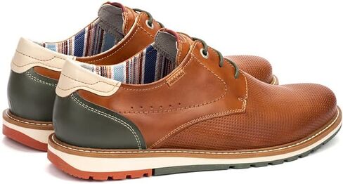 PIKOLINOS Lace-up Shoes/Lace-ups Leather Berna for Man Brandy in Kuwait