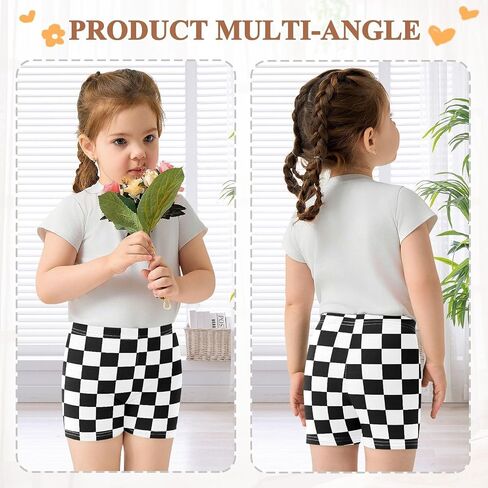 Girls Shorts for Kids Toddler Girl Bike Under Dress Clothes Breathable Cotton Shorts in Kuwait