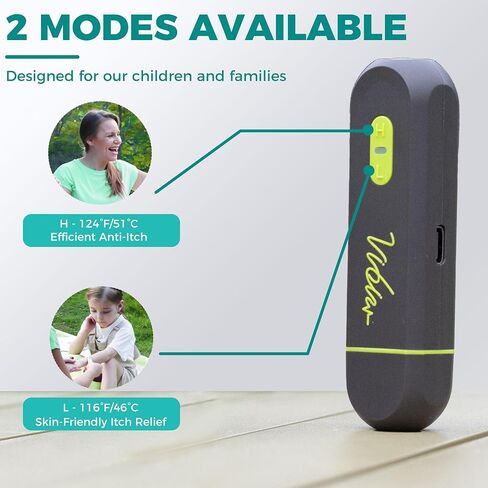 Vibis Insect Bite and Sting Relief, Electronic Bug Bite Itch Relief for Mosquito Bites, Fast Symptom Relief from Itching and Swelling, Chemical-Free Insect Bite Healer with Screwdriver in Saudi Arabia