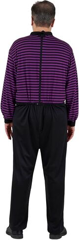 Ovidis Long-Sleeved Dementia Clothes - Alzheimers Anti-Strip Jumpsuit with Back-Zipper for Elderly Men - James in Kuwait
