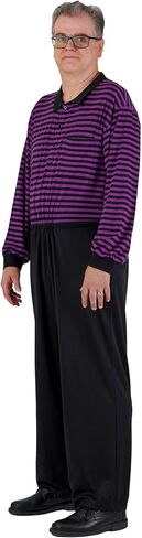 Ovidis Long-Sleeved Dementia Clothes - Alzheimers Anti-Strip Jumpsuit with Back-Zipper for Elderly Men - James in Kuwait