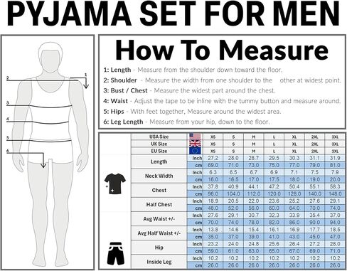 Get Trend South Park Mens Pajama Set, Soft Summer PJs, Lightweight Sleepwear, Soft, Breathable Sleep Set with Pockets, XS-3XL in Saudi Arabia