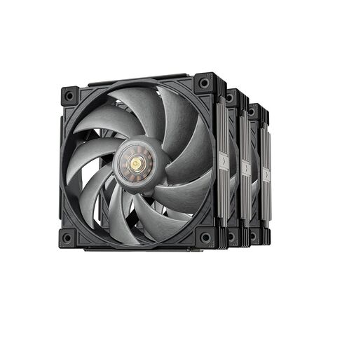 MACH140 140mm Case Fan: PWM Quiet PC Fans with FOC Motor - 4 Pin LCP High Performance Computer Cooling Fan with 500-2200 RPM in Kuwait