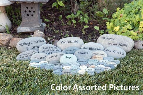 Imagine Engraved StoneInspirational Sandblast, Perfect Gorgeous Unique Gift Ideas, Natural Beach Pebble Rock in Saudi Arabia