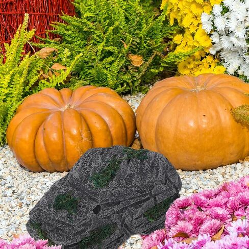 CALLARON Artificial Landscape Rocks, Realistic Fake Stone, Faux Decorative Stone, Fake Prop for Garden Landscape & Table Decor, Wedding Stage Display, Photography Prop, Centerpiece & Vase Filler in Kuwait