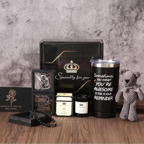 Birthday Gifts for Men,Fathers Day Gift for Boyfriend Husband,Man Premium Gifts Basket Ideas Set for Him Men's Birthday Gift Box Inspirational Presents for Dad, Son,Coworker Male Retirement Gifts in Saudi Arabia