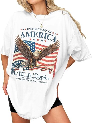 250th Anniversary American Flag Shirt - 250 Years American Independence Tshirt - 4th of July Shirts in Kuwait