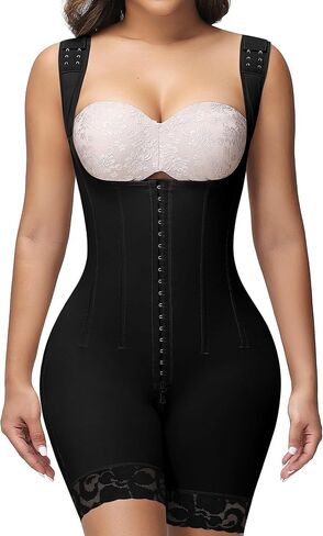 SHAPSHE Fajas Colombianas Moldeadoras Stage 2 3 Post Surgery Compression Garment Full Body Shaper with Steel Bones in Kuwait