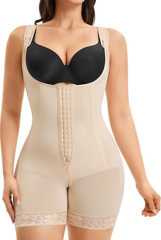 Irisnaya Fajas Colombianas Moldeadoras Tummy Control Shapewear for Women, Postpartum Faja Body Shaper Shapewear Bodysuit in Saudi Arabia