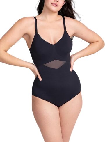 HONEYLOVE Cami Bodysuit with Built-In Bra - High Compression Shapewear for Women in Saudi Arabia