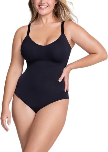HONEYLOVE Cami Bodysuit with Built-In Bra - High Compression Shapewear for Women in Kuwait