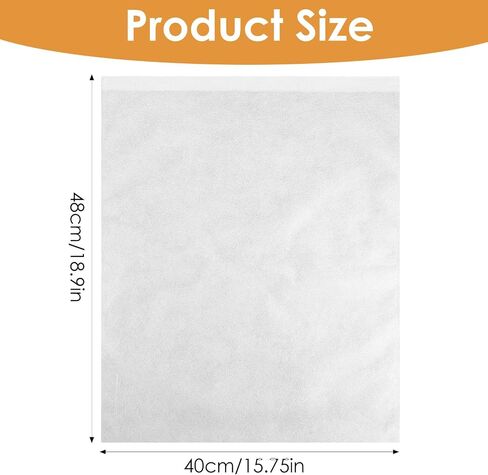 Qianyu 100 PCS Dust Bags for Purses, Handbag Storage Bags Purse Protector with Drawstring Breathable Non-woven Bag Covers Disposable Closet Organizer for Shoe Clothes Travel Home in Kuwait