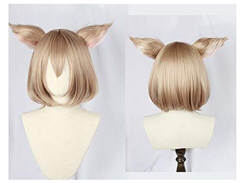 Felix Argyle Re:Zero Kara Hajimeru Isekai Seikatsu Felix Argyle Cosplay Wig Heat Resistant Synthetic Wigs for Halloween Christmas Costume Party Role Play+Wig in Kuwait