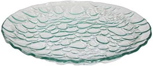 EN14366 Round Glass Plate, 1.5" x 11.5" x 11.5", Clear in Kuwait